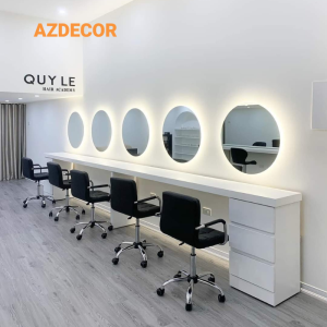 Gương tròn led hậu cảm ứng