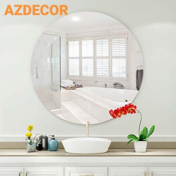 Gương tròn không viền D50 cm